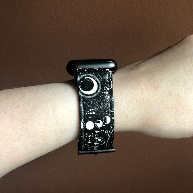 Black White Zodiac Apple Watch Band - Image 11