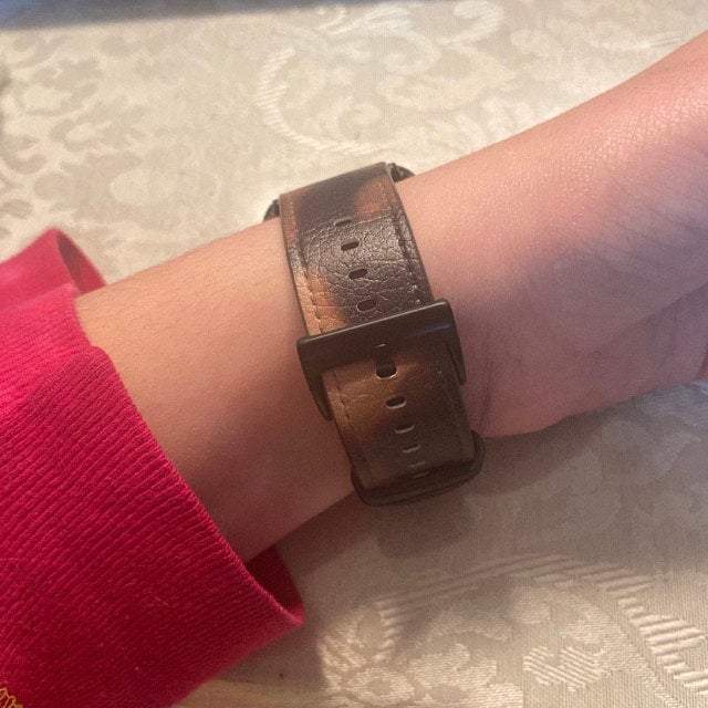 Brown Tortoise Shell Apple Watch Band - Image 3