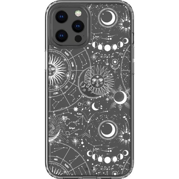 Celestial Zodiac Clear Phone Case - Image 25