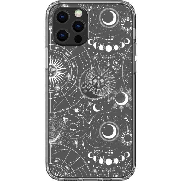 Celestial Zodiac Clear Phone Case - Image 27