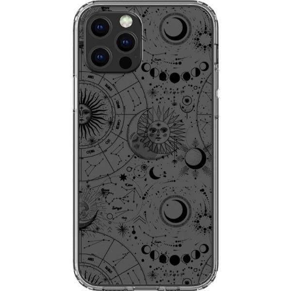 Celestial Zodiac Clear Phone Case - Image 28