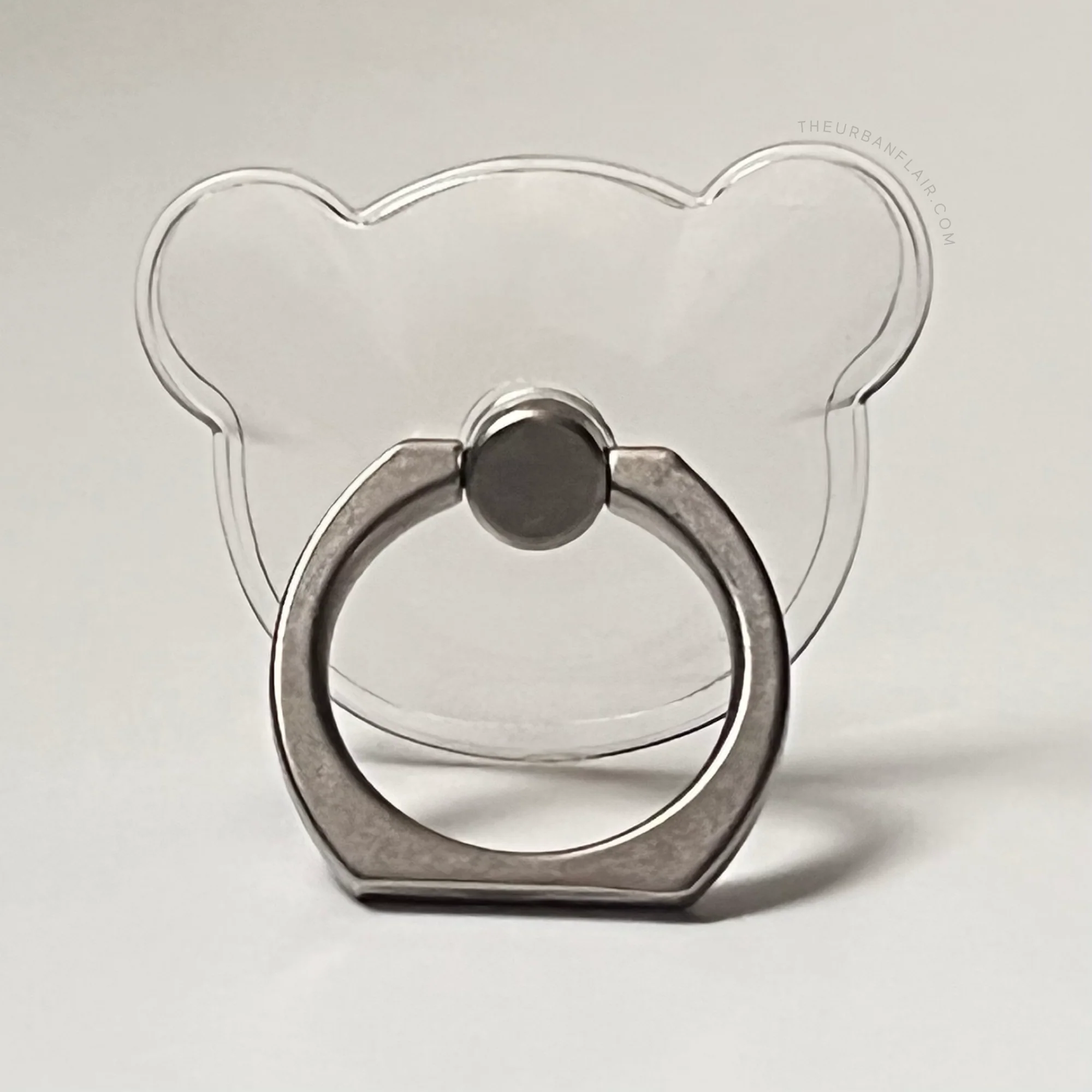 Clear Bear Shaped Ring Grip - Image 5