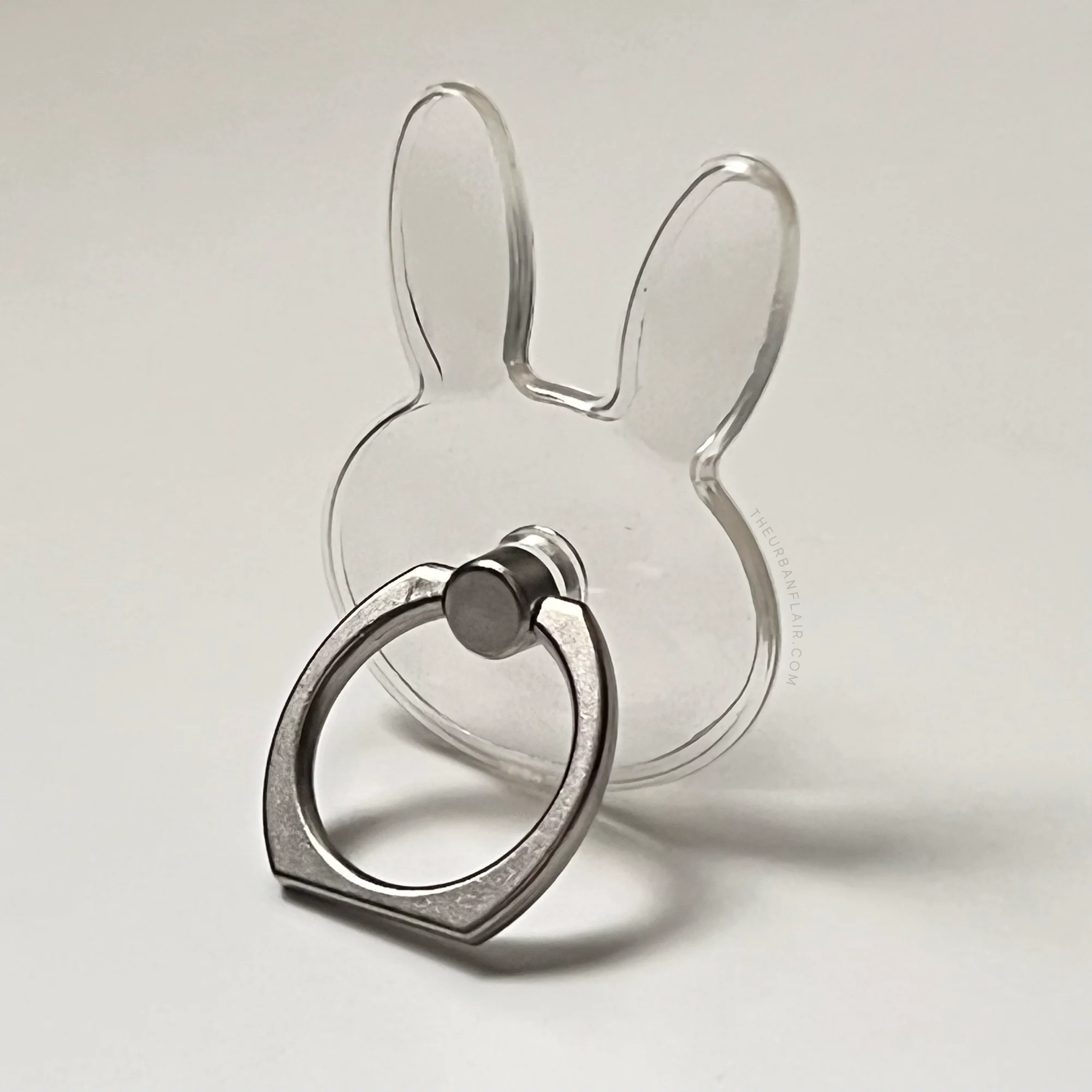 Clear Bunny Shaped Ring Grip - Image 8