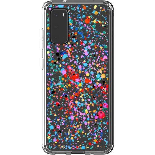Colorful Paint Splatter Clear Phone Case - Image 18