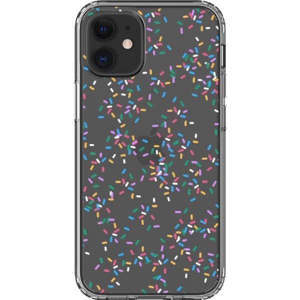 Colorful Rainbow Sprinkles Clear Phone Case - Image 11