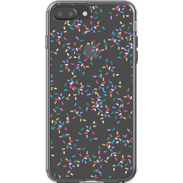 Colorful Rainbow Sprinkles Clear Phone Case - Image 15