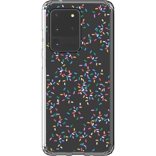 Colorful Rainbow Sprinkles Clear Phone Case - Image 17
