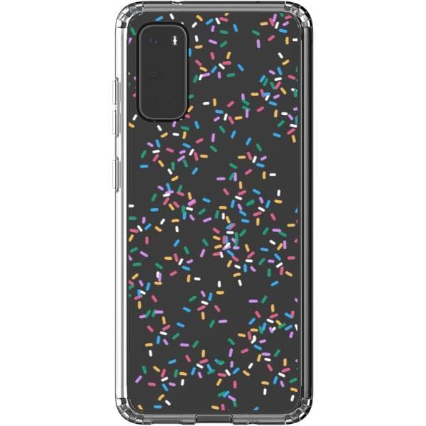 Colorful Rainbow Sprinkles Clear Phone Case - Image 19