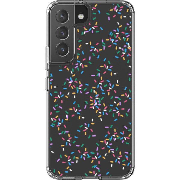 Colorful Rainbow Sprinkles Clear Phone Case - Image 26