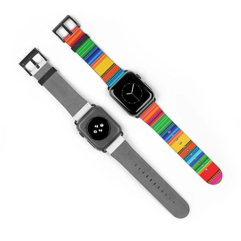Colorful Serape Apple Watch Band - Image 4