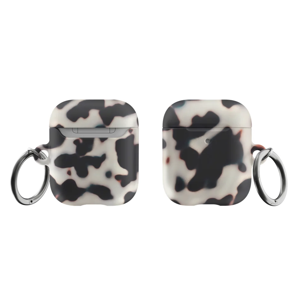 Creamy Tortoise Shell Airpods Case - Image 5