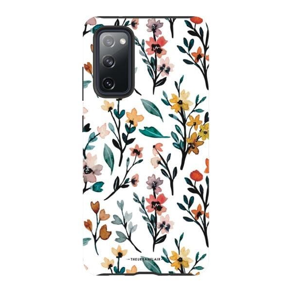 Cute Fall Watercolor Flowers Tough Phone Case - Image 38