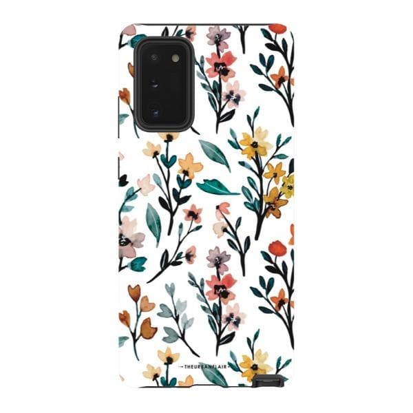Cute Fall Watercolor Flowers Tough Phone Case - Image 48