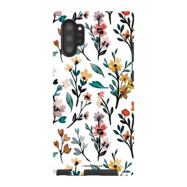 Cute Fall Watercolor Flowers Tough Phone Case - Image 50