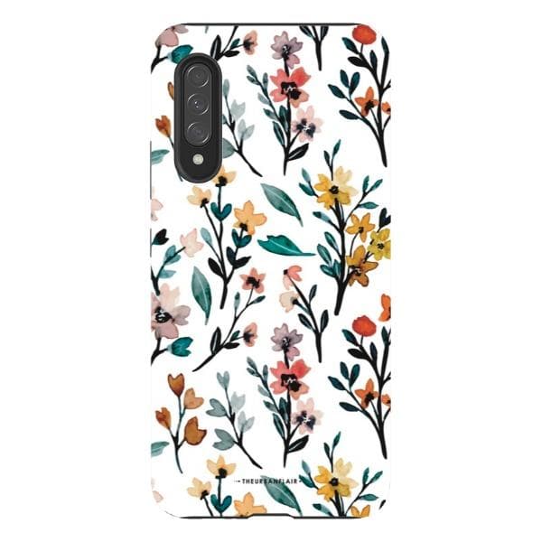 Cute Fall Watercolor Flowers Tough Phone Case - Image 61