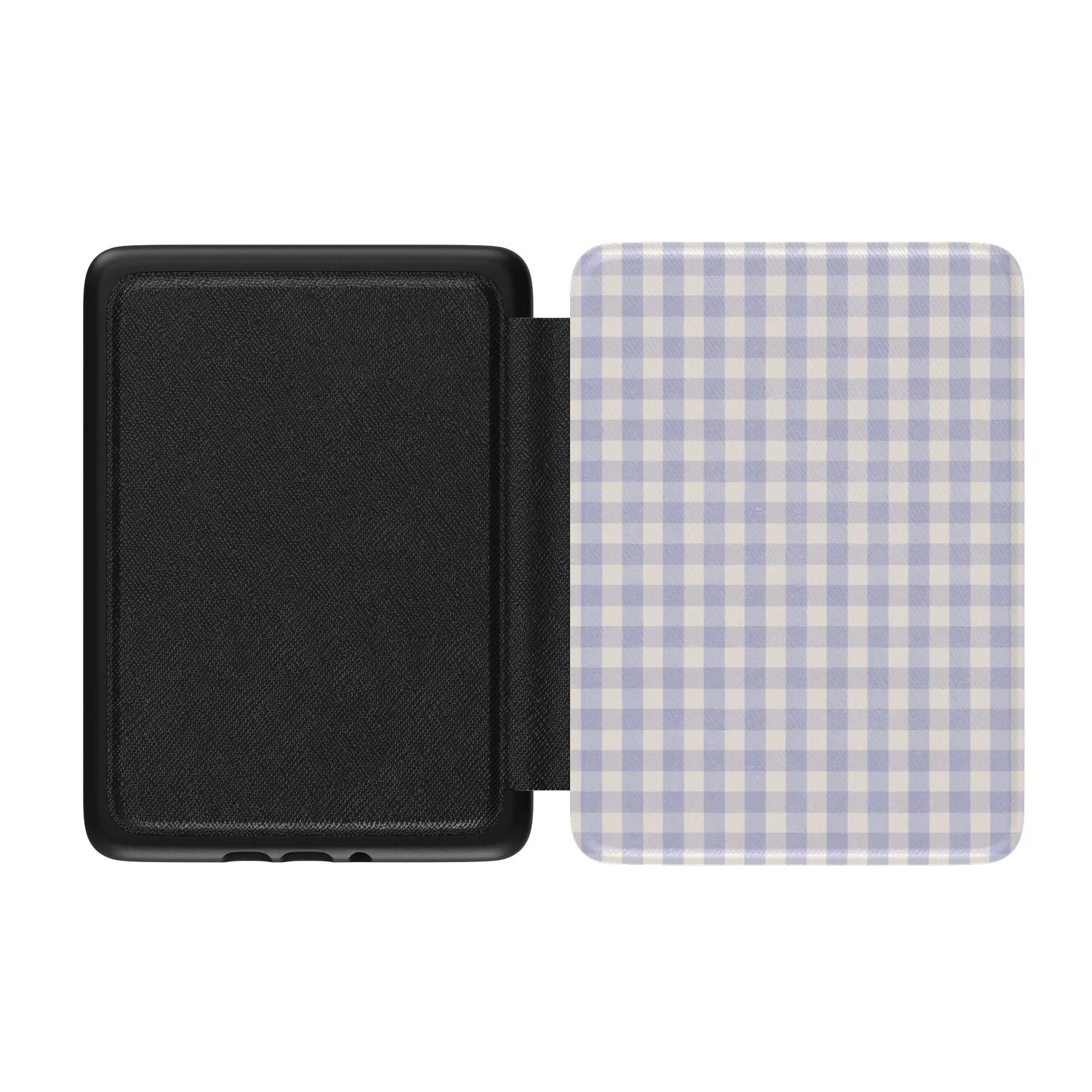 Lavender Gingham Coquette Kindle Case - Image 3