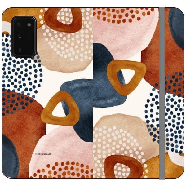 Mid-Century Organic Abstract Shapes Wallet Phone Case - Image 27