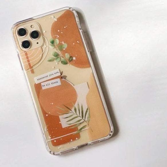 Wherever You Are Collage Clear Phone Case - Image 3