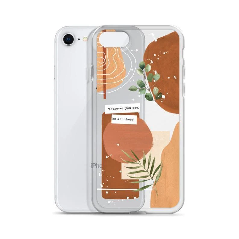Wherever You Are Collage Clear Phone Case - Image 4