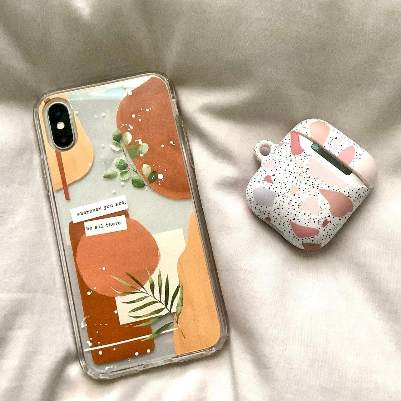 Wherever You Are Collage Clear Phone Case - Image 41