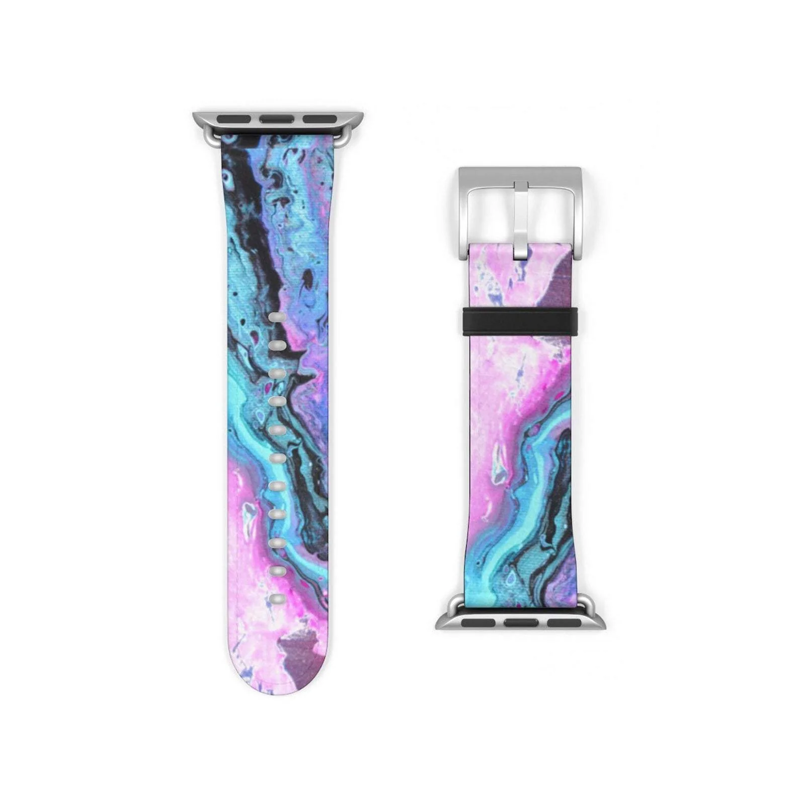 Pastel Liquid Marble Apple Watch Band - Image 7