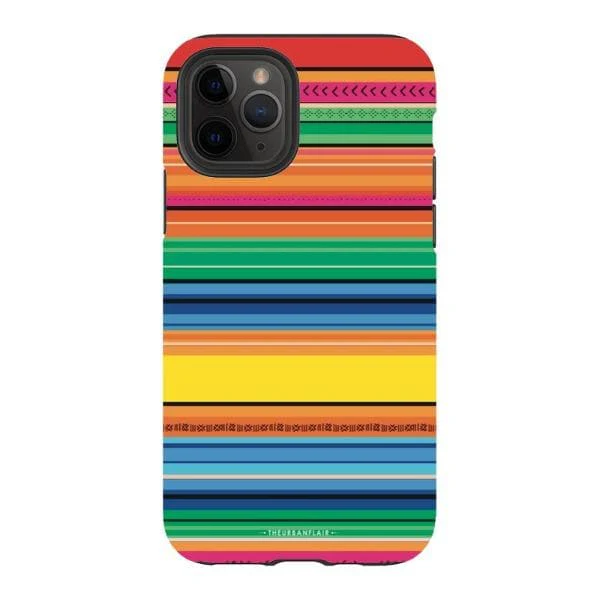 Rainbow Serape Tough Phone Case - Image 19