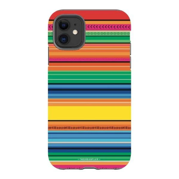 Rainbow Serape Tough Phone Case - Image 22