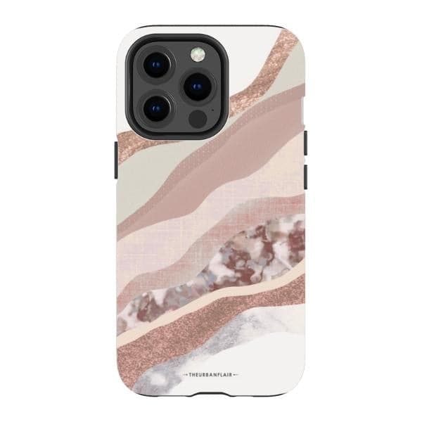 Rose Abstract Layers Tough Phone Case - Image 4