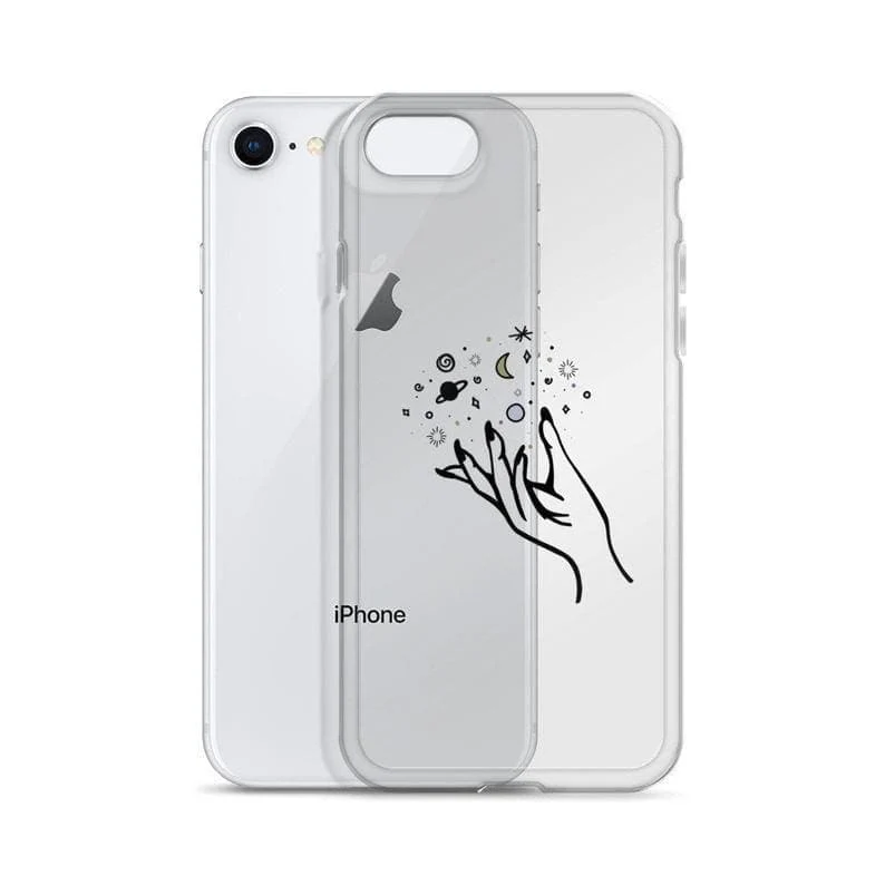 Space Magic Clear Phone Case - Image 5