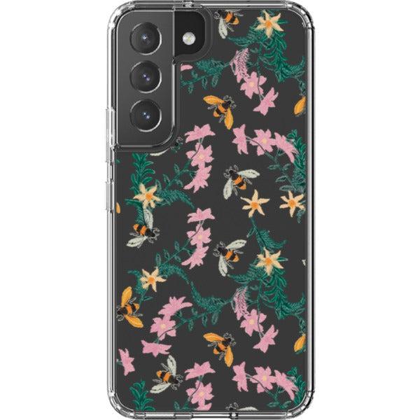 Stitched Bees Clear Phone Case - Image 25